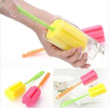 Long Handle Easy Cup Brush Sponge Cleaner Durable Cup Brush Cleaning Brush Bottle Glass Cup Scrubber Washing  Kitchen Tool 2024 - buy cheap