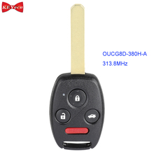 KEYECU for Honda Accord 2003 2004 2005 2006 2007 Element 2010 Keyless Entry Remote Key Fob OUCG8D-380H-A 313.8MHz ID46 Chip 2024 - buy cheap