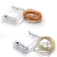 5M 10M Copper Silver Wire Battery USB LED String lights Waterproof Holiday lighting for Fairy Christmas Wedding Party Decoration 2024 - buy cheap