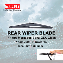 Rear Wiper Blade for Mercedes Benz GLK Class X204 (2008-Onwards) 1pc 12" 300mm,Car Rear Windscreen Wipers Back Windshield Blades 2024 - buy cheap