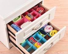 Home Storage Organizer Plastic DIY Grid Drawer Divider Home Space-saving Tools Free Combination Partition Board NH 005 2024 - buy cheap