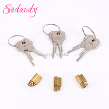 3set Lock And Key For New Chastity Device Cock Cage Restraint Penis Stealth Locks 2024 - buy cheap