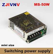 small volume 50w Switching Power Supply AC 100V-220V to DC 5v 12v 15v 24v power supply 5v 7a single output smps 2024 - buy cheap