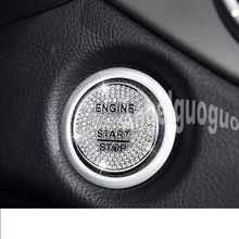 Car Ignition switch decoration sticker For Mercedes Benz A Class B Class C Class E Class GLK GL GLA 2024 - buy cheap