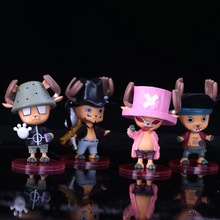 Anime One Piece Tony Tony Chopper Cosplay Donquixote Doflamingo Dracule Mihawk Kuma PVC Action Figure Collection Model Toys Doll 2024 - buy cheap