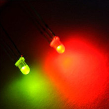 1000pcs LED 3mm Round Diffused Red&Green two Color Common Cathode LED Light Emitting Diode RED/YELLOW GREEN R-YG Bi-color 005 2024 - buy cheap