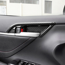 ABS Plastic For Toyota Camry 2018 2019 accessories inner door handle Bowl protector frame Cover Trim Sticker Car styling 4pcs 2024 - buy cheap