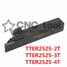 TTER2525-2T TTER2525-3T TTERE2525-4T 25mm petiole CNC Turning tools rod suit for TDC2/TDC3/TDC4 inserts,The Lathe,boring Bar,cnc 2024 - buy cheap