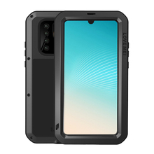 Capa armadura de alumínio para huawei p30 lite, à prova de choque, à prova d'água, com película de vidro gorrila, p30 pro 2024 - compre barato