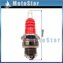 Red L7T Ignition Spark Plug For 2 Stroke 47cc 49cc Engine Minimoto Goped Scooter Mini Dirt ATV Quad Pocket Bike 2024 - buy cheap