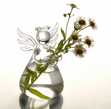 Hot Sell Mini Angel Flower Hanging Glass Vase Planter Vase Plants Tank Terrarium Bottle S 2024 - buy cheap