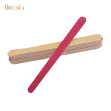 50pcs/lot Double Color Nail File Wooden Sanding Buffing Polish Blocks UV Gel Polishing Pedicure Manicure Nail Beauty Tools 2024 - buy cheap