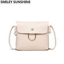 SMILEY SUNSHINE Маленькая женская сумка-мессенджер, Высококачественная сумка через плечо, Женская мини-сумка через плечо из искусственной кожи, клатч, сумки 2024 - купить недорого