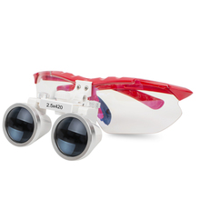 CE/FDA Approved  Hot Sale 2.5X420 red Dentist Dental Surgical  Binocular Loupes Optical 2024 - buy cheap