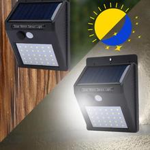 4pcs LED Solar Powered Lamp 30 LEDs Waterproof Outdoor Garden Decoration Light Solar Wall lamps PIR Motion Sensor Solar Lights 2024 - buy cheap