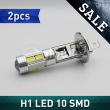 2 шт., суперъяркие Автомобильные противотуманные лампы H1 10 SMD 5630 5730 DC12 в 2024 - купить недорого