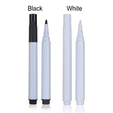 Белые жидкие Меловые карандаши наклейки для стен, детская комната, черная доска, удобная съемная ручка, школьные канцелярские принадлежности, жидкий мел, 1 шт. 2024 - купить недорого