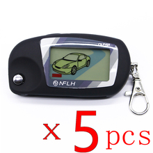 5 Pcs/lot  Scher Khan M5 LCD Remote Controller Key Fob Chain For Russian Version 2 Way Car Alarm System Scher-Khan Magicar 5 2024 - buy cheap