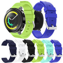 Bemorcabo 20mm Sport Silicone Watch Strap Gear S2/Gear Sport Strap Band Bracelet For Samsung Gear S2/Samsung Gear Sport 13 Color 2024 - buy cheap