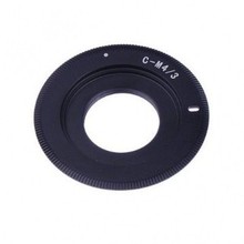 Negro C montaje de la lente a Micro adaptador 4/3 E-P1 E-P2 E-P3 G1 GF1 GH1 G2 GF2 GH2 G3 GF3 C-m4 /3 2024 - compra barato