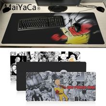Maiyaca one punch, mousepad para jogo, mousepad masculino de anime, jogo, mousepad com velocidade xl, mousepad para teclado, laptop, pc, notebook, almofada de mesa 2024 - compre barato