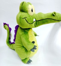 Милая мягкая игрушка крокодила плюшевая кукла "крокодил" подарок около 25 см 0343 2024 - купить недорого