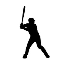 8*14CM Baseball Player Car Stickers Reflective Sports Car Body Decoration Stickers And Decals C2-0049 2024 - buy cheap