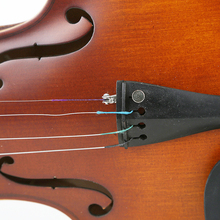 4/4 полноразмерная скрипка из липы стальная струна струнный музыкальный инструмент для детей начинающих круглый стиль лук 2024 - купить недорого