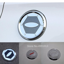 Стайлинг кузова автомобиля ABS хром крышка бака газа/топлива/масла наклейка Рамка лампы Отделка 1 шт. для Toyota Vios/Yaris sedan 2017 2018 2019 2024 - купить недорого