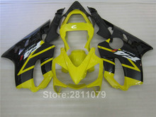 Injection molding plastic fairing kit for Honda CBR600 F4I 01 02 03 yellow black fairings set CBR600RR F4I 2001 2002 2003 HU07 2024 - buy cheap