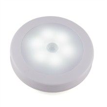 Human Sensor Lamp Bathroom Corridor LED Night Light Round Energy-Saving Light 2024 - buy cheap