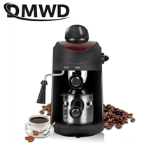 Dmwd-mini máquina de café, para café expresso, 5bar, bomba italiana, para fazer espuma de leite a vapor, uso automático, com capuccino 2024 - compre barato