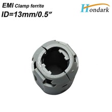Inner 13mm 0.51'' EMI filter ferrite core ferrite clamps ferrite clip ferrite ring chokes ferrite bead ferrite snap,100pcs/lot 2024 - buy cheap