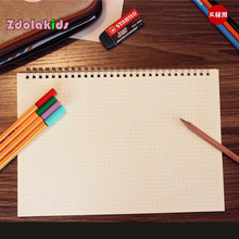 16K UI Font Design Book Dot Grid Coil Notebook Spiral Notepad Draft Sketch Book Diary 2024 - buy cheap