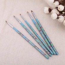 Abody Hot Sale 5pcs Double Head Nail brush UV Gel 3D Painting Pen Sculpture Building Flower Image Drawing Brushes Manicure Tools 2024 - buy cheap