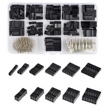 620Pcs 2.54mm Pitch JST SM 1 2 3 4 5 6 Pin Housing Connector Dupont Male Female Crimp Pins Adaptor Assortment Kit 2024 - buy cheap