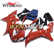 Carenados de completamente de ABS para Yamaha YZF1000 R1, Kit de carenado de motocicleta, color rojo, 2002, 2003, 02, 03 2024 - compra barato