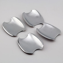 FUNDUOO For Honda Civic 2012 2013 2014 New Chrome Door Handle Cup Bowl Covers trim Free Shipping Car Accessories 2024 - buy cheap