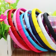 DUWES 3/8'' Free shipping Ribbon 10 color mixed headband headwear hairbands bow diy decoration wholesale OEM H2569 2024 - buy cheap