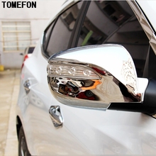 Хромированный корпус автомобиля TOMEFON для Hyundai IX35 2010 2011 2012 ABS, боковое стекло заднего вида, крышка зеркала, внешняя отделка, 2 шт. 2024 - купить недорого
