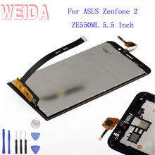 WEIDA 5.5"For ASUS Zenfone 2 ZE550ML Z008D Z008 LCD Display Touch Screen Assembly Frame Digitizer Panel Z008DB Z008DC With Tools 2024 - buy cheap