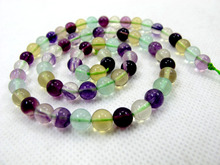 100% Natural Rainbow Fluorite Gem Stone Jewelry Loose Bead 6mm Round High Quality Gem Stone Beads 1string 15" 2024 - buy cheap