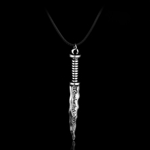 MQCHUN Snow White Necklace Vintage Charm Once Upon A Time Dwarf Rumpelstiltskin Dagger Pendant Jewelry For Men Women Gifts-30 2024 - buy cheap