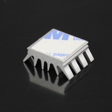50 Pieces Lot  mini Aluminum Computer VGA Card RAM x8 model PS DDR Memory Cooler Cooling Heatsink 2024 - buy cheap