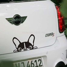 Newest Design Car Styling Funny Dog Lovely Doggie Decal Decoration Accessories for Tesla Volkswagen Renault Opel Lada 2024 - buy cheap