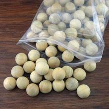 2018 New Arrival Natural Round Balls Durable Moth Insect Repellent Wooden Color Car Aromatherapy Room Wood 10pcs 2024 - buy cheap