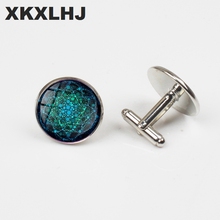 XKXLHJ  New Fashion Guitar Cufflinks Rock And Roll Music CD Cufflink Men's Jewelry Music Theme Wedding Guitar Cuff Link 2024 - buy cheap