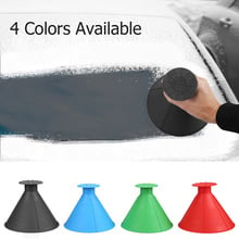 Window ice cleaning brush winter car snow windshield funnel scraper for Mazda 2 3 5 6 CX5 CX7 CX9 Atenza Axela 2024 - buy cheap