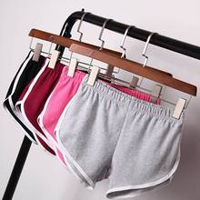 New Casual Female Stretch Shorts Plus Size 2018 Summer Shorts Women Casual Shorts Workout Waistband Skinny Short 2024 - buy cheap