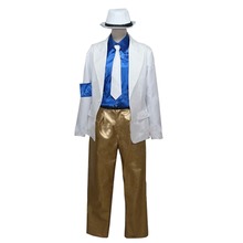 Disfraz de Michael Jackson Smooth, traje de la película Smooth, para Cosplay, 2017 2024 - compra barato